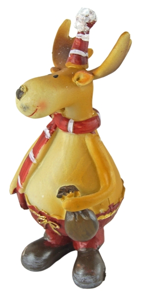 2er Set Niedlicher Elch Sack / Geschenk - Weihnachtsdekoration